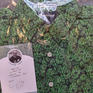 NWT BETABRAND | Screaming Hops Shirt